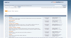 Desktop Screenshot of abdl.cz